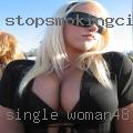 Single woman