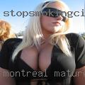 Montreal mature women looking